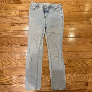 PacSun Light Blue Straight Leg Women's Jeans